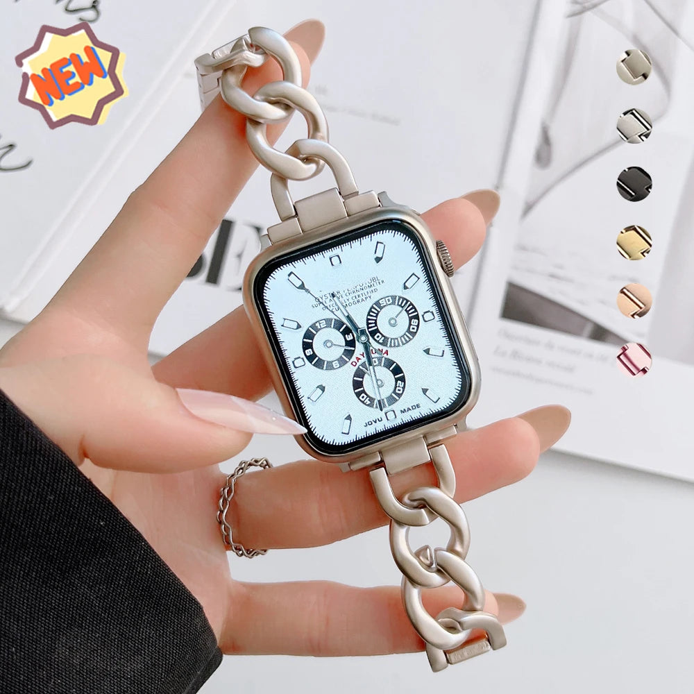 Luxury Metal Strap For iWatch